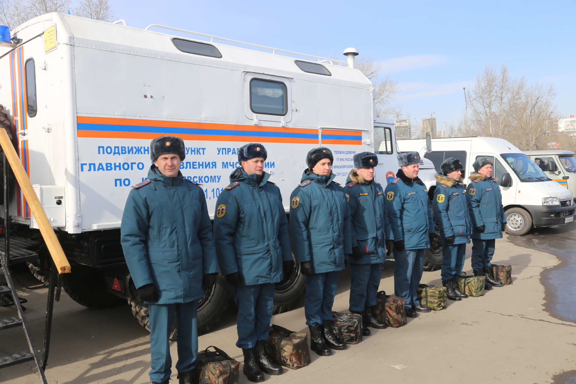 Краевой смотр сил и средств РСЧС к прохождению предстоящего паводка (фото,  видео, комментарий) - Новости - Главное управление МЧС России по Красноярскому  краю