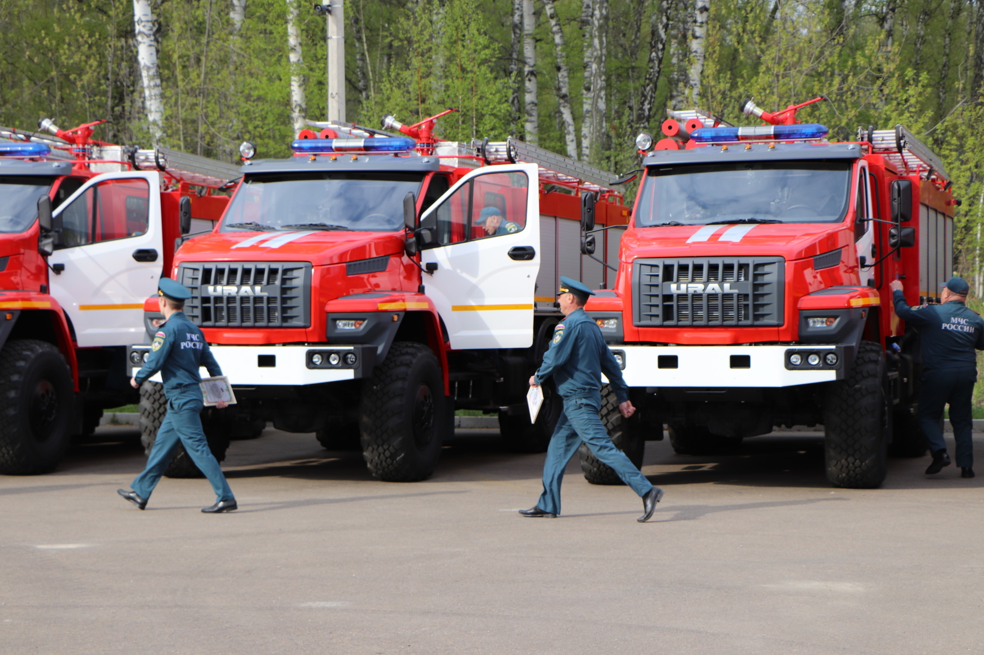 Пожарно-спасательный гарнизон Красноярского края получил новую технику -  Новости - Главное управление МЧС России по Красноярскому краю